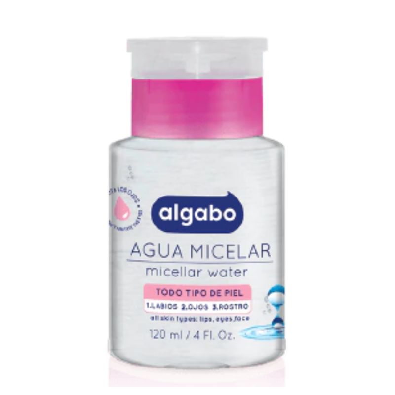 ALGABO  AGUA MICELAR X 120 ML.